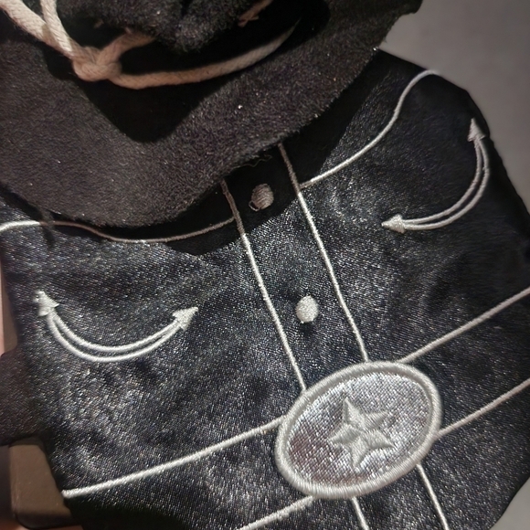 NWT Thrills & Chills Pet Reptile Cowboy Halloween Costume Bearded Dragon New - Picture 3 of 5